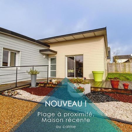 Locmaria-PlouzaneMaison Koant Ker - Proche Plage Tregana, Cadre Agreable Et Reposant, Sympathique Maison Au Calme Avec Petite Vue Mer公寓 外观 照片