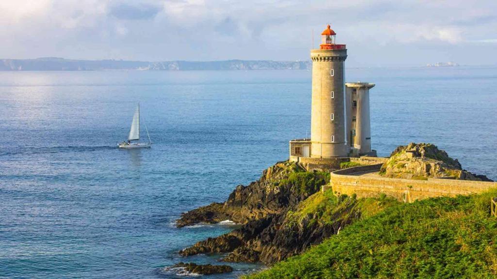 Locmaria-PlouzaneMaison Koant Ker - Proche Plage Tregana, Cadre Agreable Et Reposant, Sympathique Maison Au Calme Avec Petite Vue Mer公寓 外观 照片